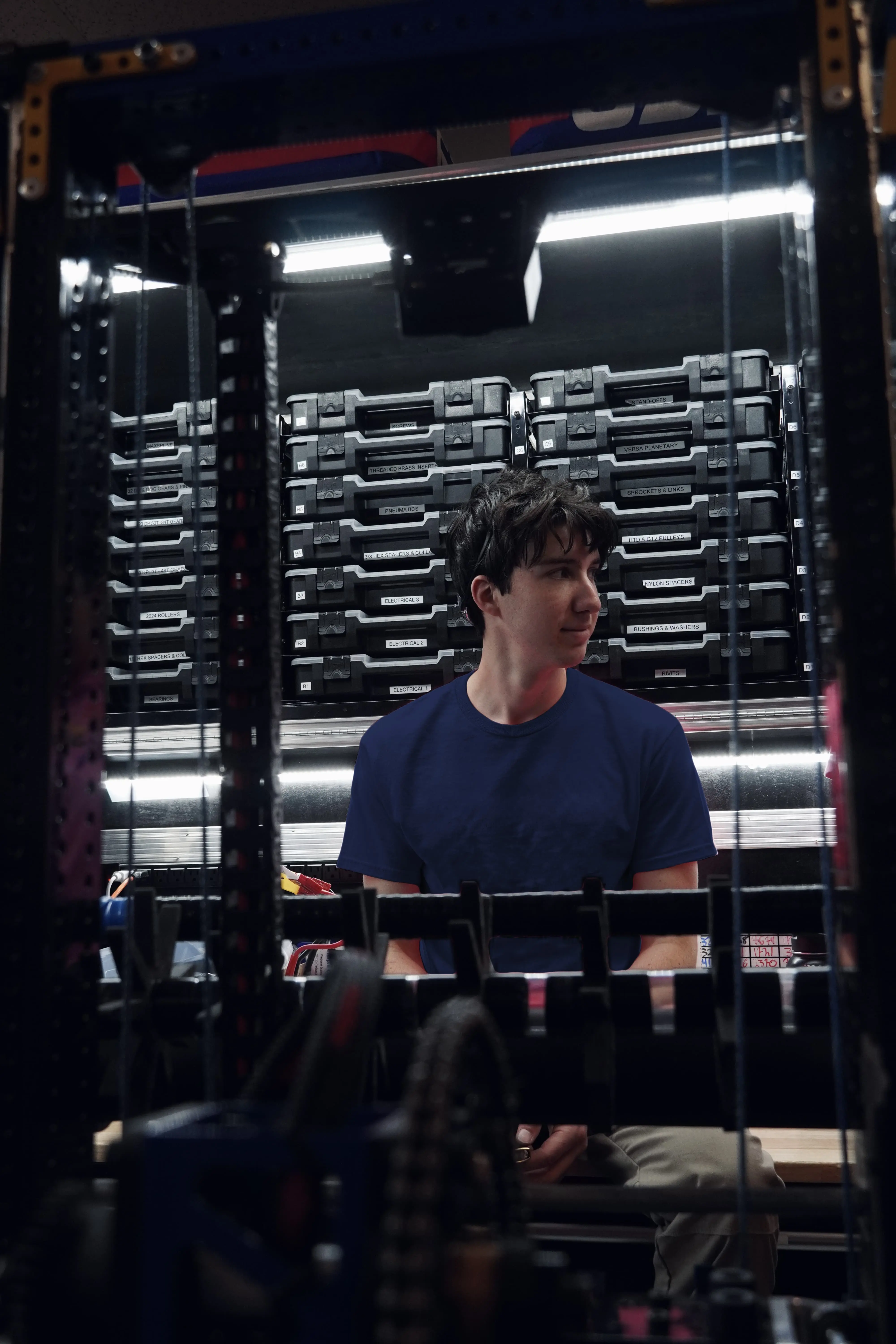 Sean Tommasini in the FRC pit